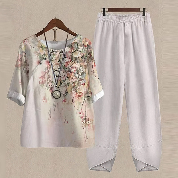 Eliana - stijlvolle zomer set [top+broek]