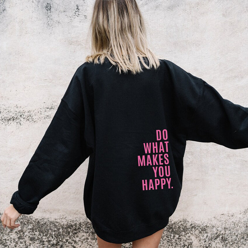 Gretchen - minimalistische print hoodie jas