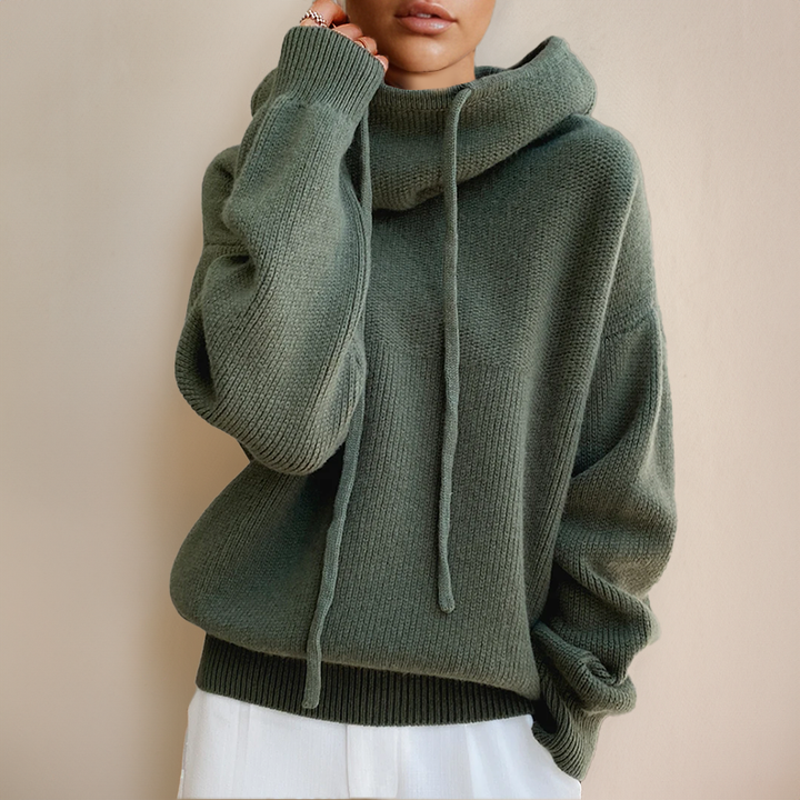 Azalea - warme gebreide oversized trui