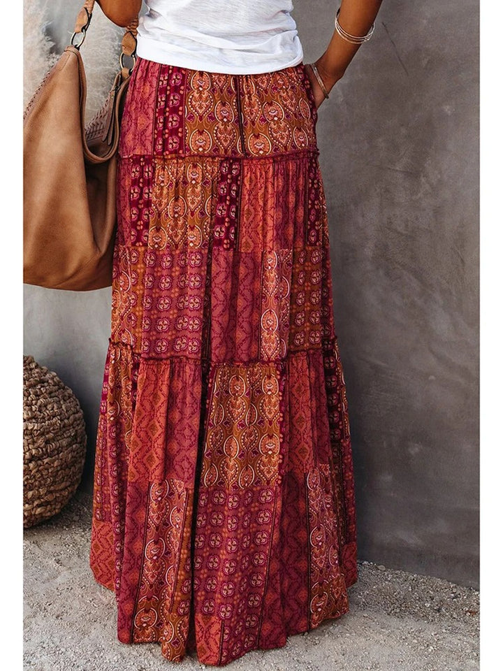 LEILANI vintage bohemian maxirok