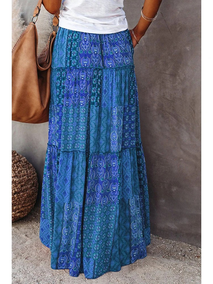 LEILANI vintage bohemian maxirok