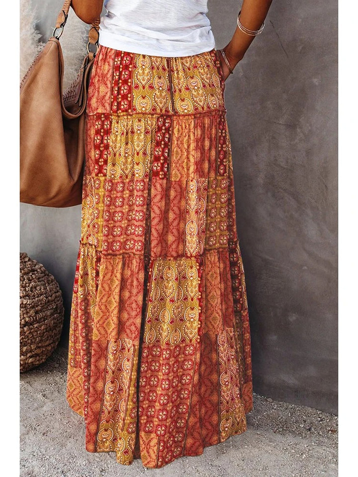 LEILANI vintage bohemian maxirok