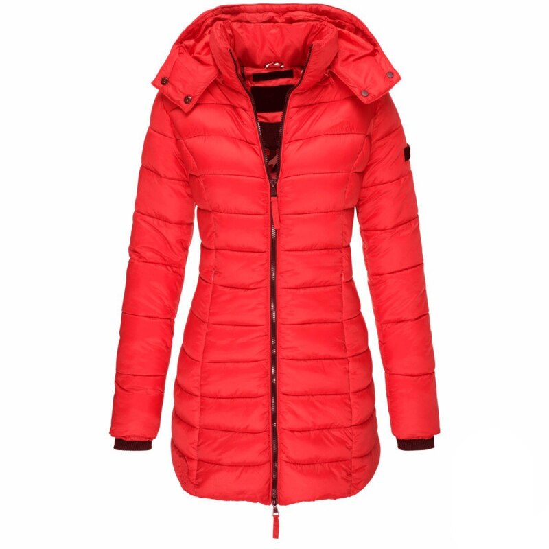 Maxine - warme parka jas met capuchon