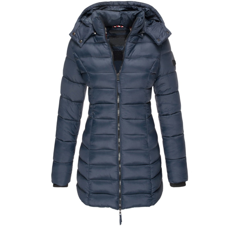 Maxine - warme parka jas met capuchon