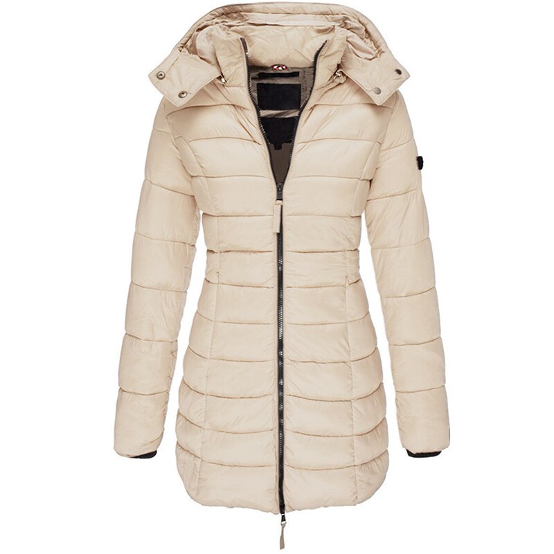 Paulina - warme parka jas met capuchon