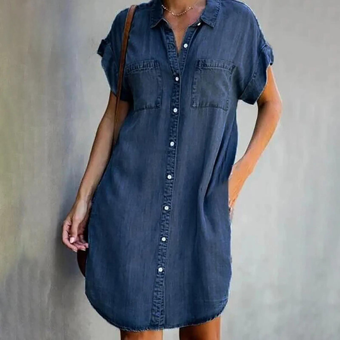 Callen denim dress