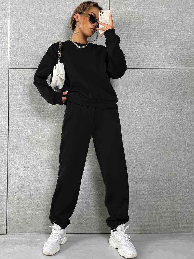 Yaslin - trendy chic trainingspak [trui+broek]