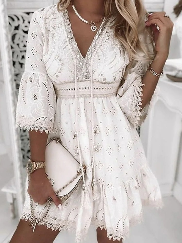 Skylar - boho ibiza dress